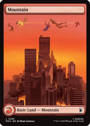 Mountain (0283) [Marvel Super Heroes] Foil