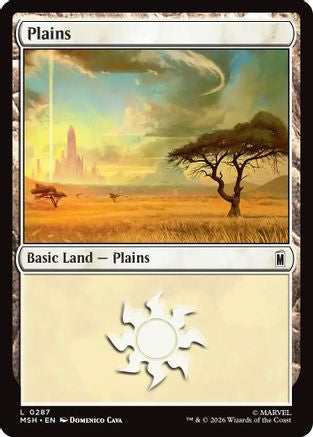 Plains (0287) [Marvel Super Heroes] Foil
