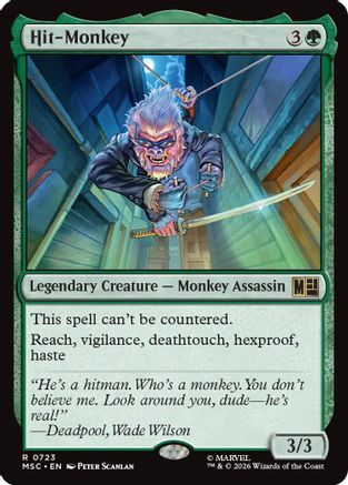 Hit-Monkey [Commander: Marvel Super Heroes] Foil