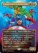 Captain America, Team Leader (Borderless) [Commander: Marvel Super Heroes]