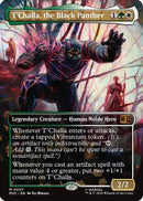 T'Challa, the Black Panther (Borderless) [Commander: Marvel Super Heroes]