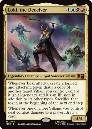 Loki, the Deceiver [Commander: Marvel Super Heroes]