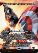 Captain America, First Avenger (Borderless) - Marvel Universe Eternal-Legal Foil