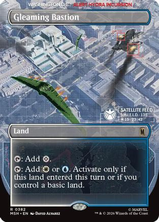 Gleaming Bastion (Borderless) [Marvel Super Heroes]