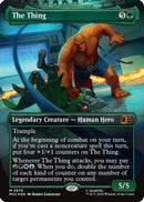 The Thing (Borderless) (Surge Foil) [Commander: Marvel Super Heroes] Foil