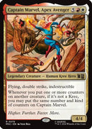 Captain Marvel, Apex Avenger (Surge Foil) [Commander: Marvel Super Heroes] Foil