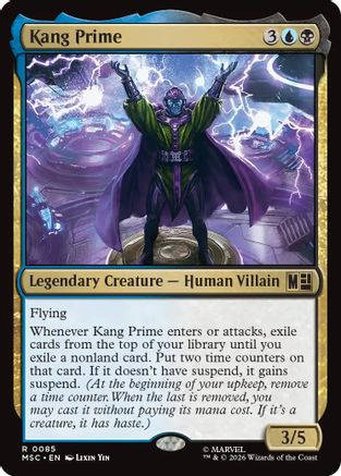 Kang Prime (Surge Foil) [Commander: Marvel Super Heroes] Foil
