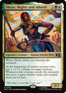 Okoye, Mighty and Adored (Surge Foil) [Commander: Marvel Super Heroes] Foil