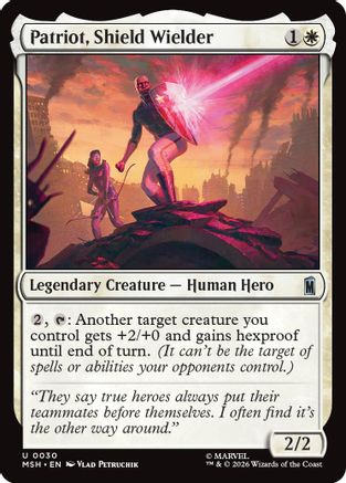 Patriot, Shield Wielder [Marvel Super Heroes]