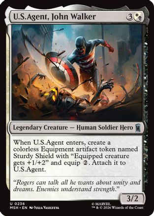 U.S.Agent, John Walker [Marvel Super Heroes]