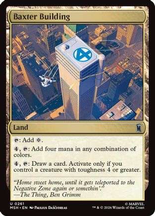 Baxter Building [Marvel Super Heroes]