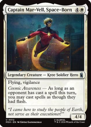 Captain Mar-Vell, Space-Born [Marvel Super Heroes] Foil