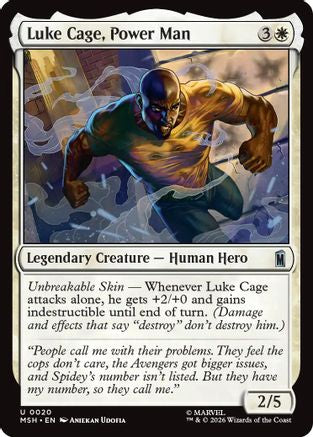 Luke Cage, Power Man [Marvel Super Heroes] Foil