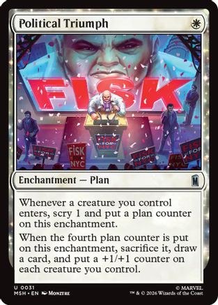 Political Triumph [Marvel Super Heroes]