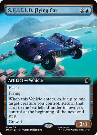S.H.I.E.L.D. Flying Car (Extended Art) [Marvel Super Heroes] Foil