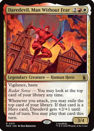 Daredevil, Man Without Fear [Marvel Super Heroes]
