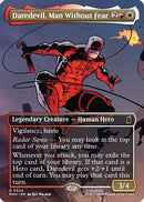Daredevil, Man Without Fear (Borderless) (0324) [Marvel Super Heroes] Foil