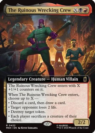 The Ruinous Wrecking Crew (Extended Art) [Marvel Super Heroes]
