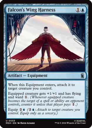 Falcon's Wing Harness [Marvel Super Heroes] Foil