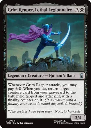 Grim Reaper, Lethal Legionnaire [Marvel Super Heroes]