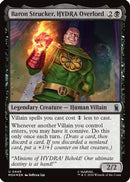 Baron Strucker, HYDRA Overlord (Surge Foil) [Marvel Super Heroes] Foil