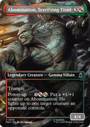 Abomination, Terrifying Titan (Borderless) (MSH-333) - Marvel Super Heroes