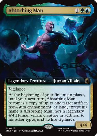 Absorbing Man (Extended Art) [Marvel Super Heroes] Foil
