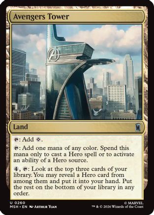 Avengers Tower [Marvel Super Heroes] Foil