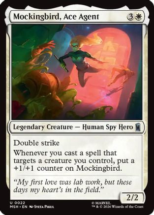 Mockingbird, Ace Agent - [Marvel Super Heroes] Foil