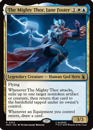 The Mighty Thor, Jane Foster [Marvel Super Heroes]