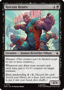 Roxxon Brutes (MSH-113) - Marvel Super Heroes Foil