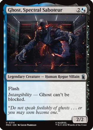 Ghost, Spectral Saboteur [Marvel Super Heroes]