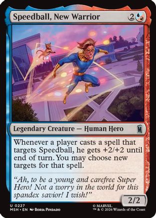 Speedball, New Warrior - [Marvel Super Heroes] Foil