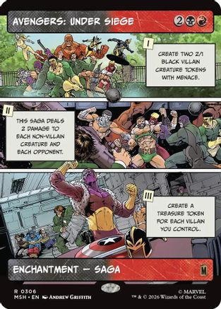 Avengers: Under Siege (Borderless) [Marvel Super Heroes]