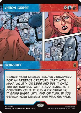 Vision Quest (Borderless) [Marvel Super Heroes]