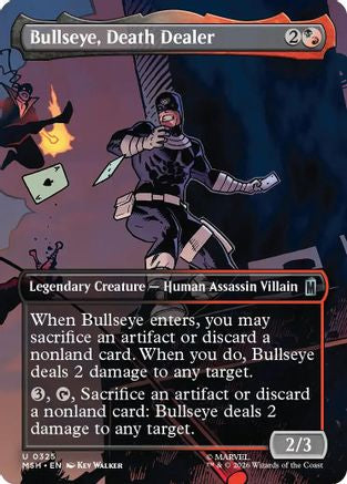 Bullseye, Death Dealer (Borderless) [Marvel Super Heroes]