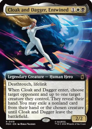Cloak and Dagger, Entwined (Extended Art) [Marvel Super Heroes]