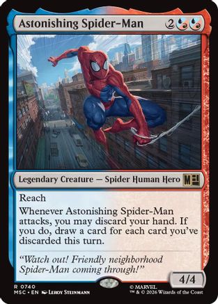 Astonishing Spider-Man [Commander: Marvel Super Heroes] Foil