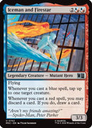 Iceman and Firestar [Commander: Marvel Super Heroes] Foil