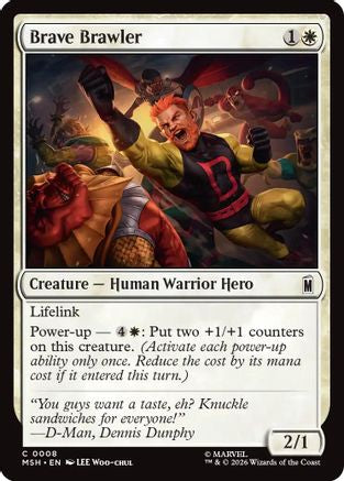 Brave Brawler [Marvel Super Heroes]