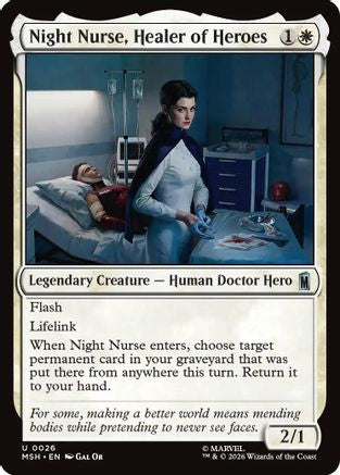 Night Nurse, Healer of Heroes [Marvel Super Heroes] Foil
