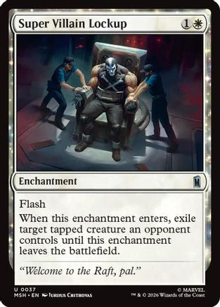 Super Villain Lockup [Marvel Super Heroes]