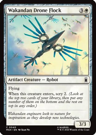 Wakandan Drone Flock [Marvel Super Heroes] Foil