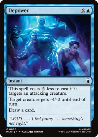 Depower [Marvel Super Heroes] Foil
