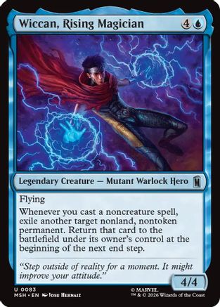 Wiccan, Rising Magician [Marvel Super Heroes] Foil