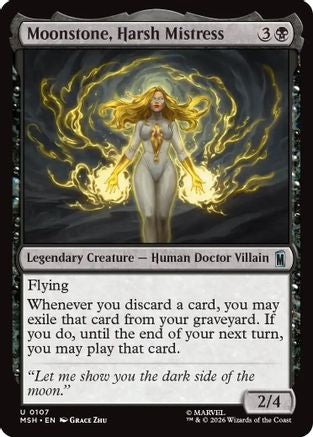 Moonstone, Harsh Mistress [Marvel Super Heroes] Foil