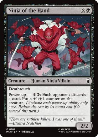 Ninja of the Hand [Marvel Super Heroes] Foil