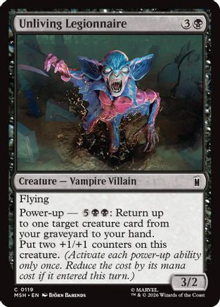 Unliving Legionnaire [Marvel Super Heroes] Foil