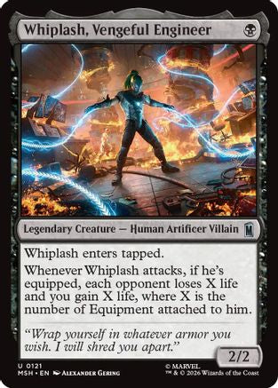 Whiplash, Vengeful Engineer [Marvel Super Heroes] Foil