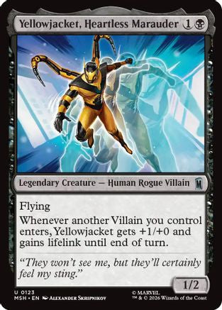Yellowjacket, Heartless Marauder [Marvel Super Heroes]